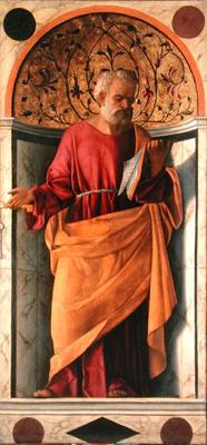 St. Peter (tempera on canvas) a Giovanni Bellini