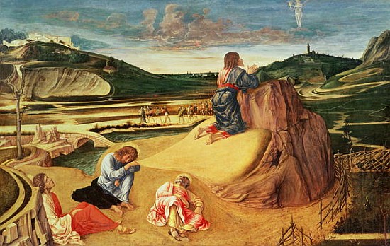 The Agony in the Garden, c.1465 a Giovanni Bellini