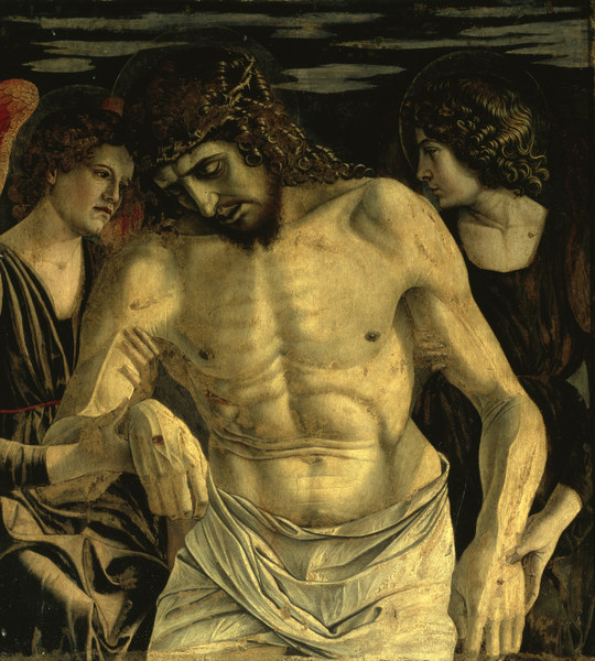 Dead Christ & Two Angels a Giovanni Bellini