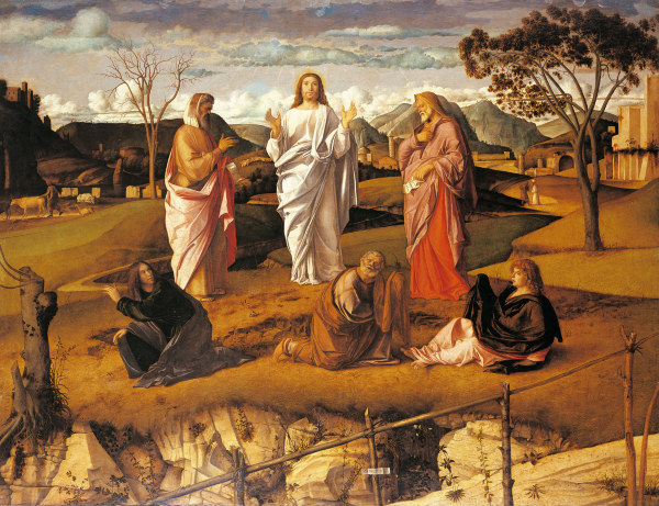 Transfiguration of Christ a Giovanni Bellini