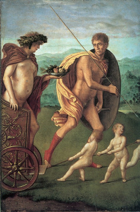 Four Allegories: Perseverance a Giovanni Bellini