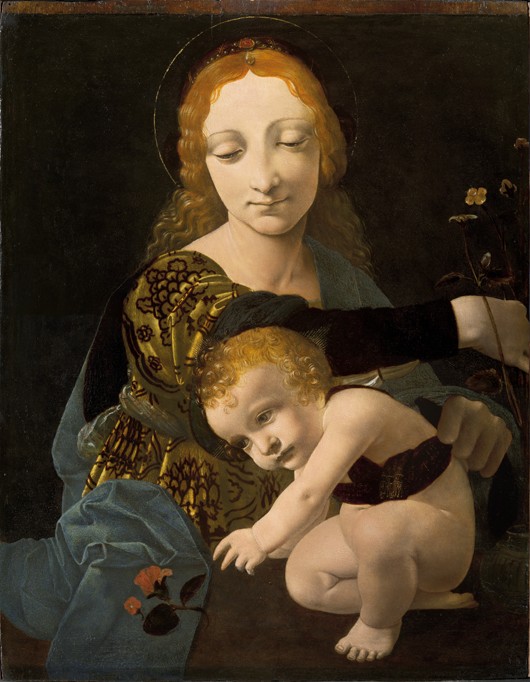 The Virgin and Child a Giovanni Boltraffio