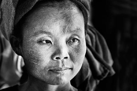 Shan woman, Inle lake