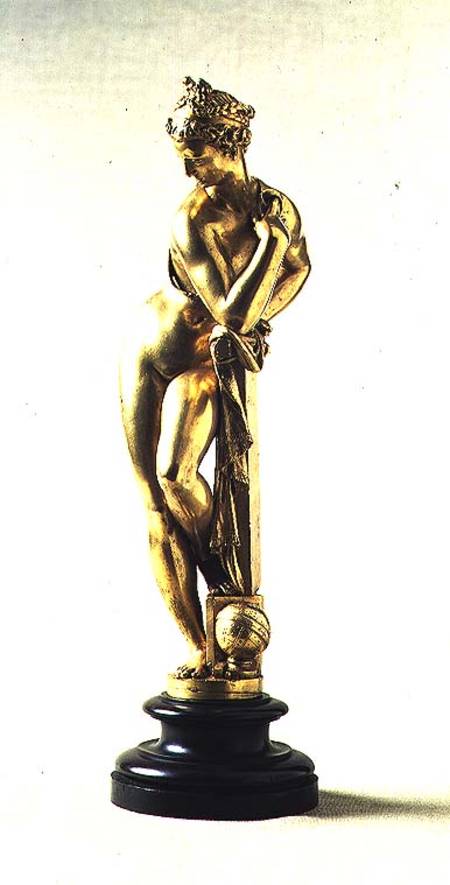 Astronomy, represented by a nude female figure a Giovanni da Bologna