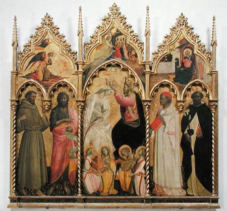 Coronation of the Virgin with Saints a Giovanni dal Ponte