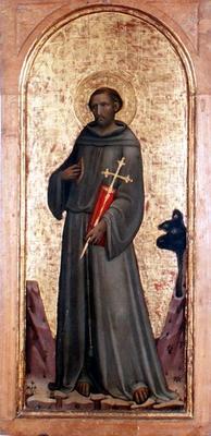 St. Francis (tempera on panel) a Giovanni dal Ponte