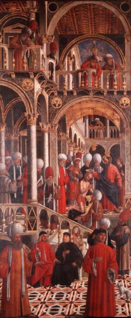 The Baptism of St. Anianus by St. Mark a Giovanni di Niccolo Mansueti