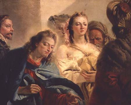Christ and the Adulteress a Giovanni Domenico Tiepolo