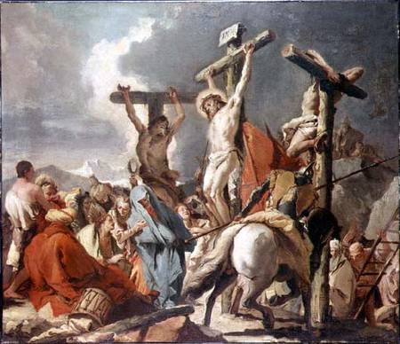 Christ on the Cross a Giovanni Domenico Tiepolo