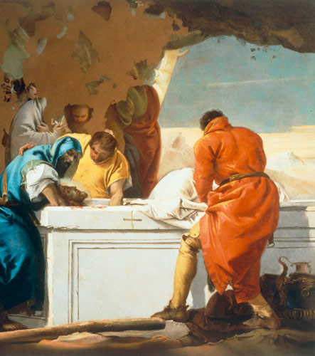 The Entombment a Giovanni Domenico Tiepolo