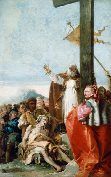 G.D.Tiepolo / Identification of Cross a Giovanni Domenico Tiepolo