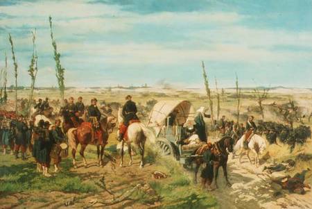 The Italian Camp at the Battle of Magenta a Giovanni Fattori