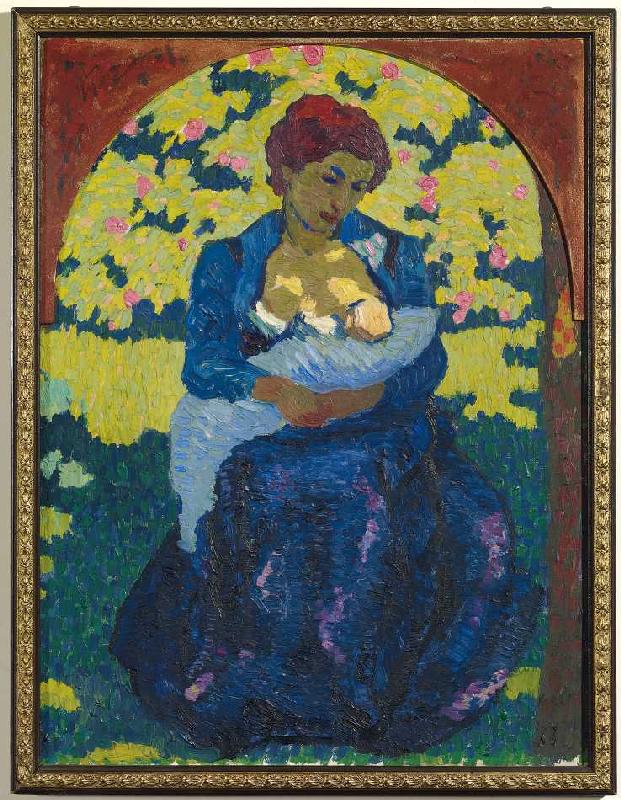 Mutter und Kind a Giovanni Giacometti