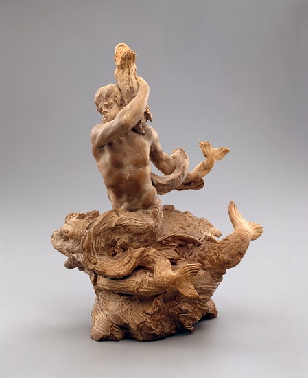 Triton with a Sea Serpent a Giovanni Lorenzo Bernini