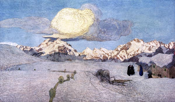 G.Segantini,Tod (Alpen-Triptychon) a Giovanni Segantini