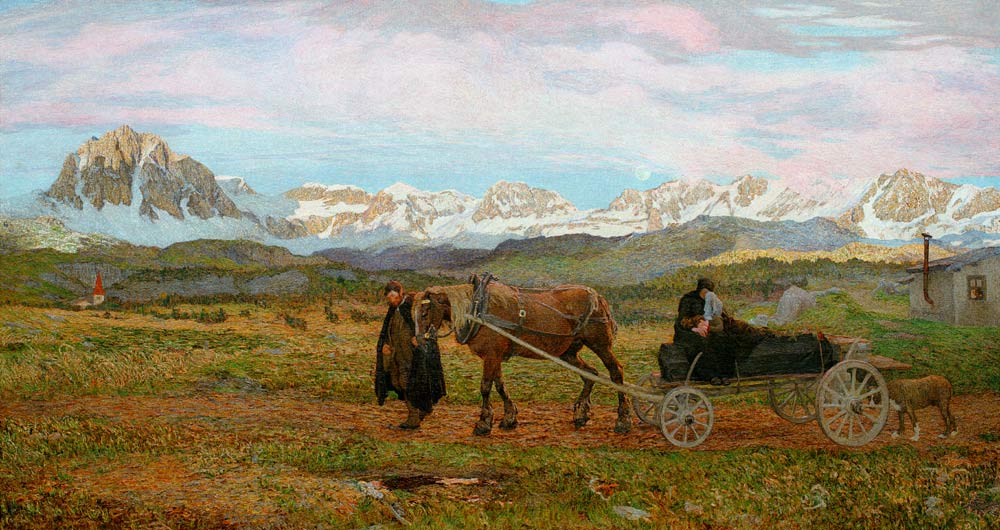 “Ritorna a casa”, 1895 a Giovanni Segantini
