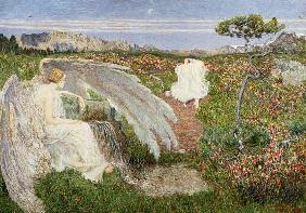 Segantini/Liebe Quelle Jugend/1896