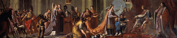 The Queen of Sheba / Tiepolo school a Giovanni Battista (Giambattista) Tiepolo