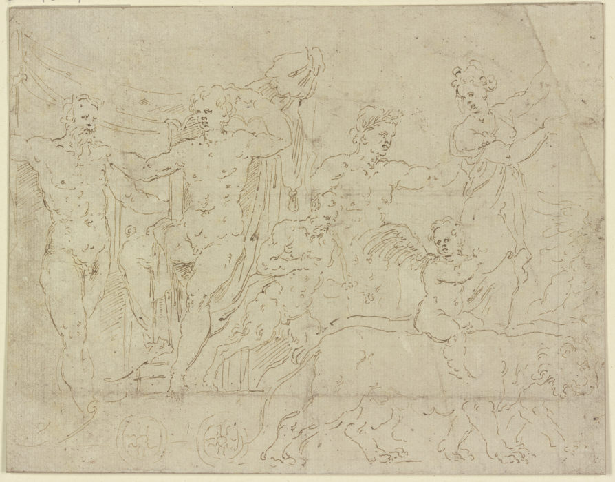 Bacchus triumph a Girolamo da Carpi