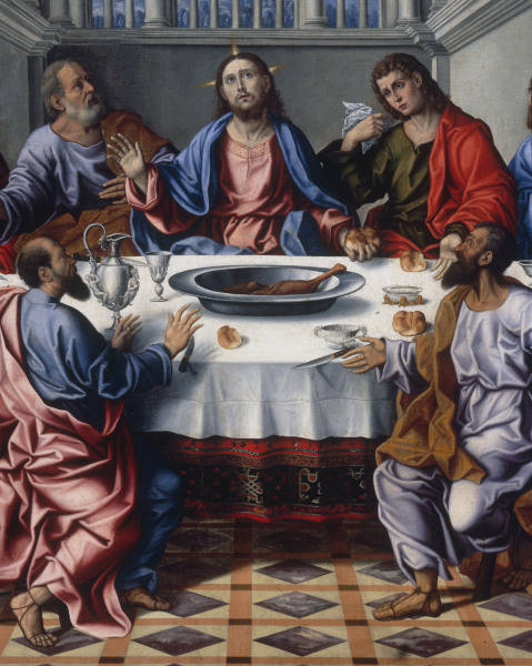 The Last Supper / Santacroce a Girolamo da Santacroce