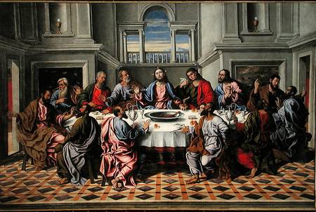 The Last Supper a Girolamo da Santacroce