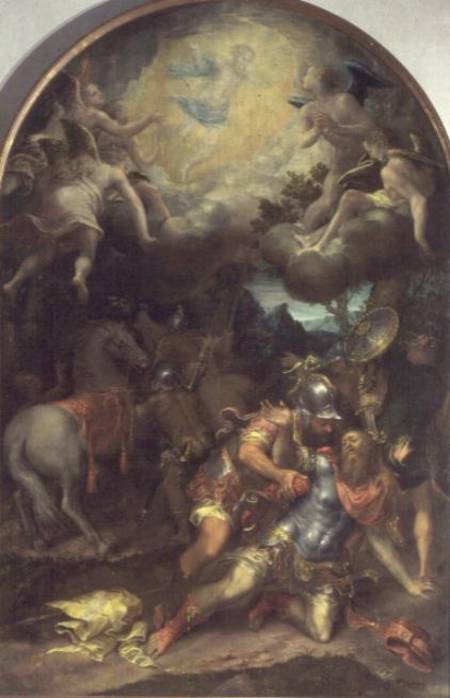 The Conversion of St. Paul a Girolamo Mazzola Bedoli