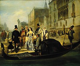 The family Tolstoi in Venice a Giulio Carlini