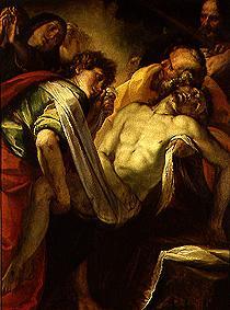 The burial Christi. a Giulio Cesare Procaccini
