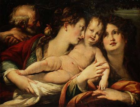 The Mystical Marriage of St. Catherine a Giulio Cesare Procaccini