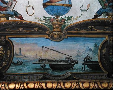 Device for dredging the sea, Stanza della Mattematica a Giulio Parigi