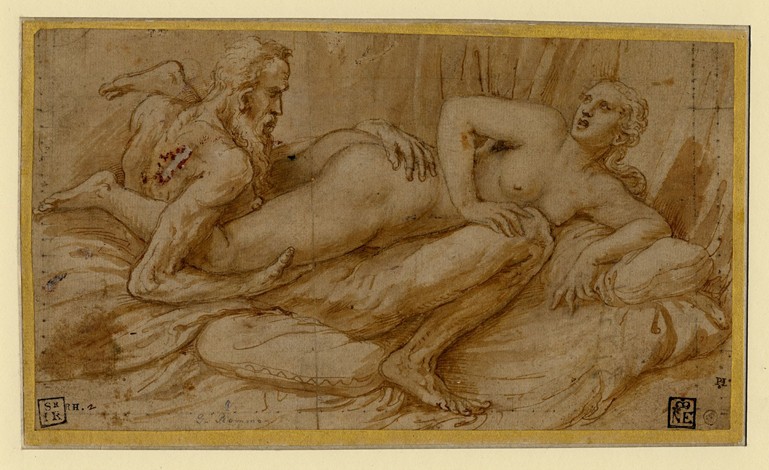 Erotic Scene a Giulio Romano