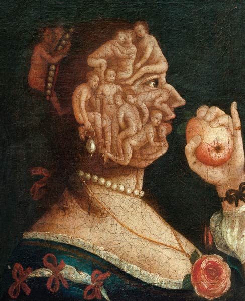 Portrait of Eve a Giuseppe Arcimboldo