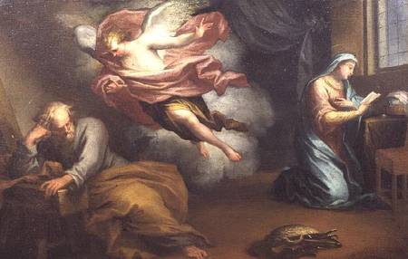 The Angel appearing to Joseph a Giuseppe Badarocco