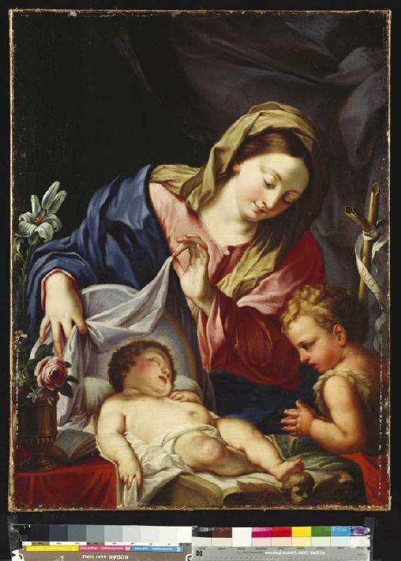 Madonna mit Kind. a Giuseppe Bartolomeo Chiari