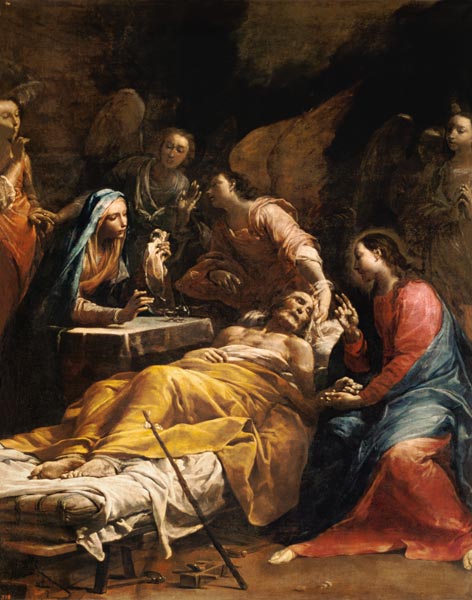 The Death of St. Joseph a Giuseppe Lo Spagnuolo Crespi
