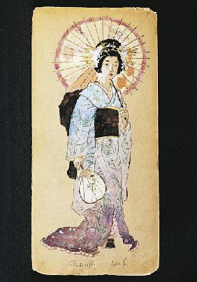 Costume for Butterfly in Act I of Madama Butterfly by Giacomo Puccini