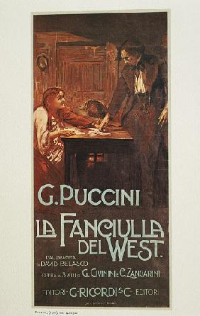 The Girl of the Golden West by Giacomo Puccini (1858-1924)