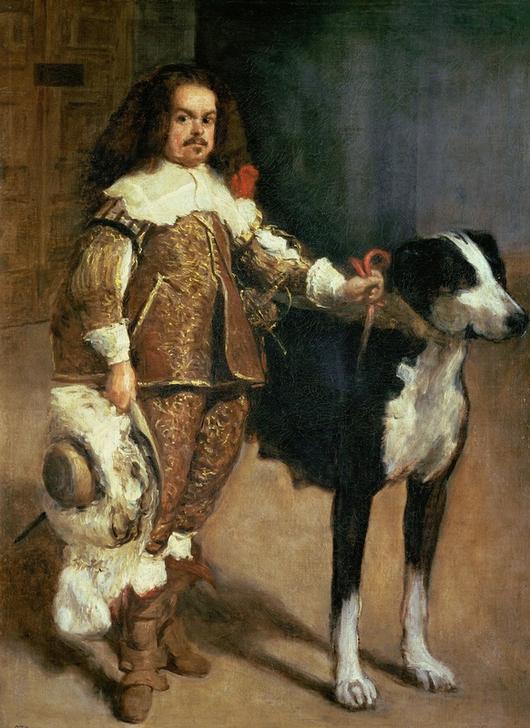 Portrait of one of Philip IV’s dwarves. a Giuseppe Velasco or Velasquez