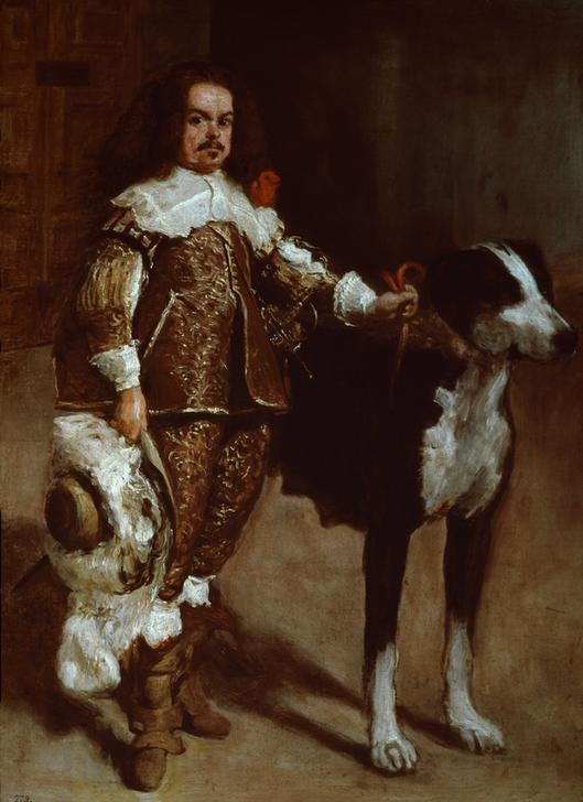 Portrait of a Dwarf of Philip IV a Giuseppe Velasco or Velasquez