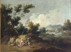 G.Zais /Landscape with Hagar and Ismael