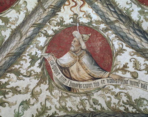The Prophet Baruch, from the Loggia d'Annunciazione, 1451 (fresco) a Giusto d'Allamagna