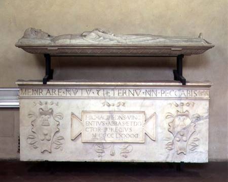 Funerary Monument to Vincenzo Trinci a Giusto  di Giovanni da Settignano and Clemente di Matteo da Sana Maria a Pontanico