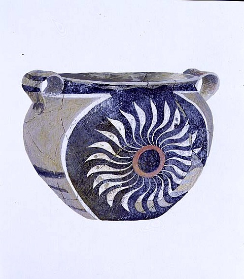 Cup from the Palace at Phaestos00-1700 BC a Glyn  Morgan