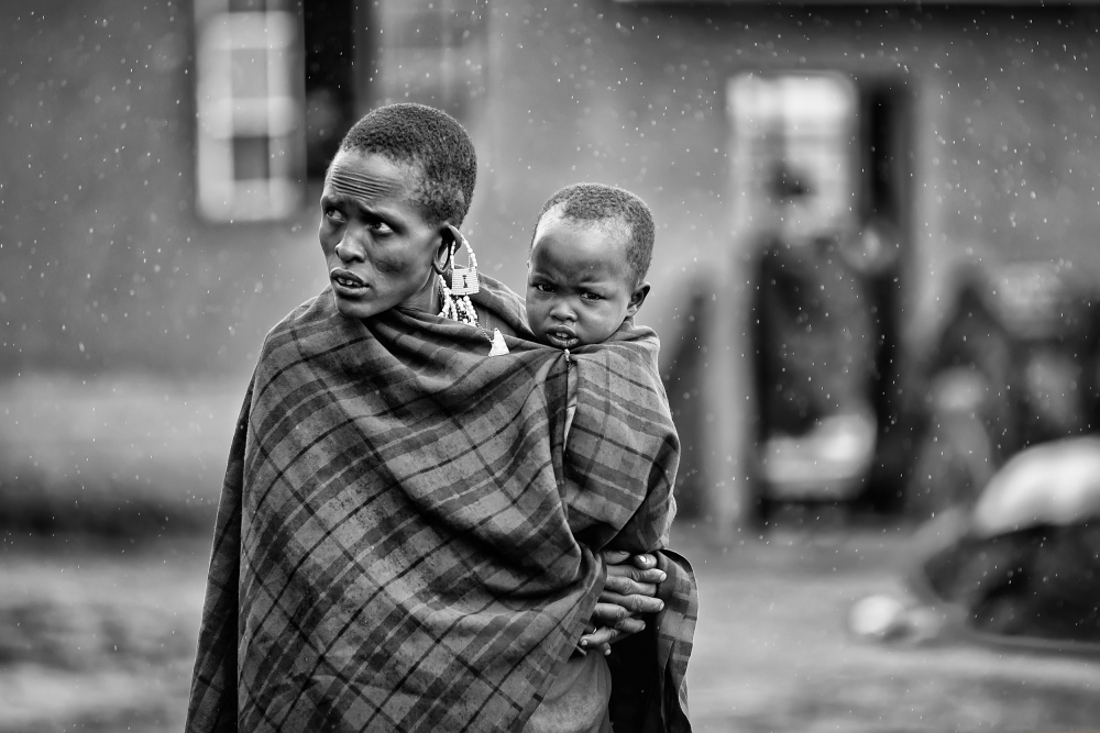 Nestled in Mothers arms a Goran Jovic
