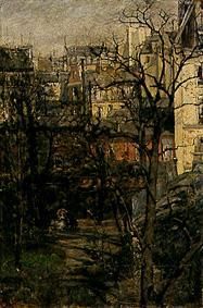 Look at the Montmartre in Paris. a Gotthard Kuehl
