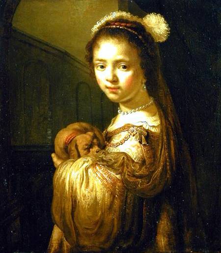 Picture of a Young Girl a Govaert Flinck