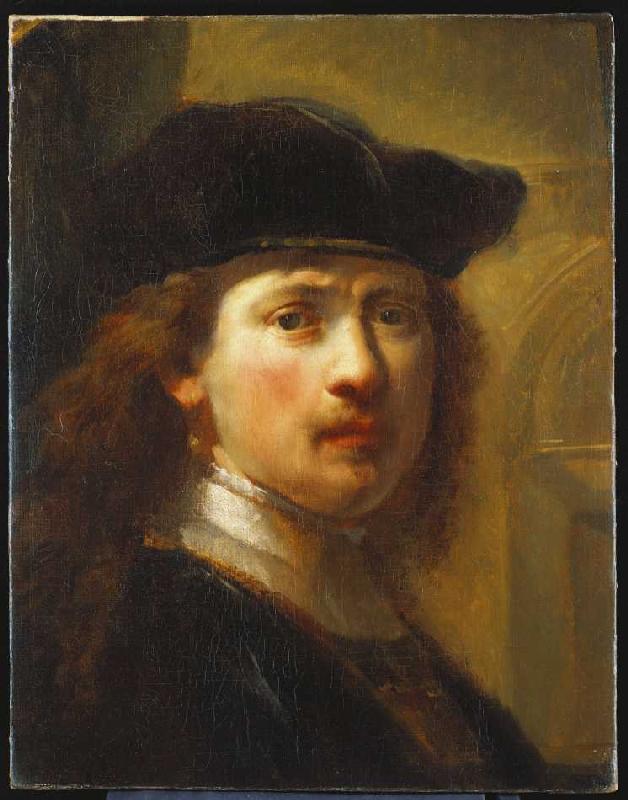 Portrait von Rembrandt. a Govaert Flinck