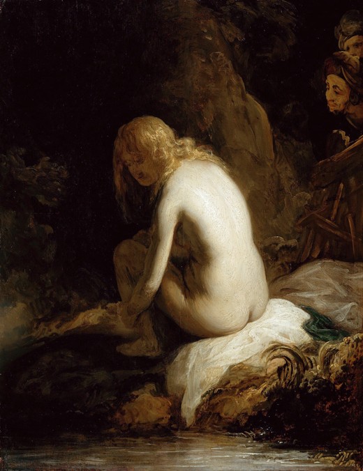 Susanna and the Elders a Govaert Flinck