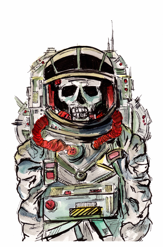 Dead Astronaut a Sebastian  Grafmann