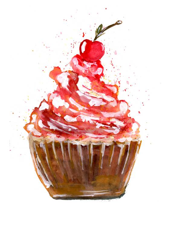 Cherry Cupcake a Sebastian  Grafmann